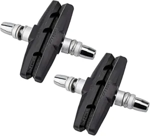 2 Pairs (4 Pieces) MTB Bike Cycle Bicycle Rubber V-Brake Pads No-Noise No-Skid, 70mm