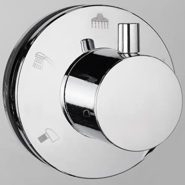 52 in. 8-Jet Shower Panel System in Mirror Silver Tempered Glass with Rainfall Shower Head LED Display Handshower