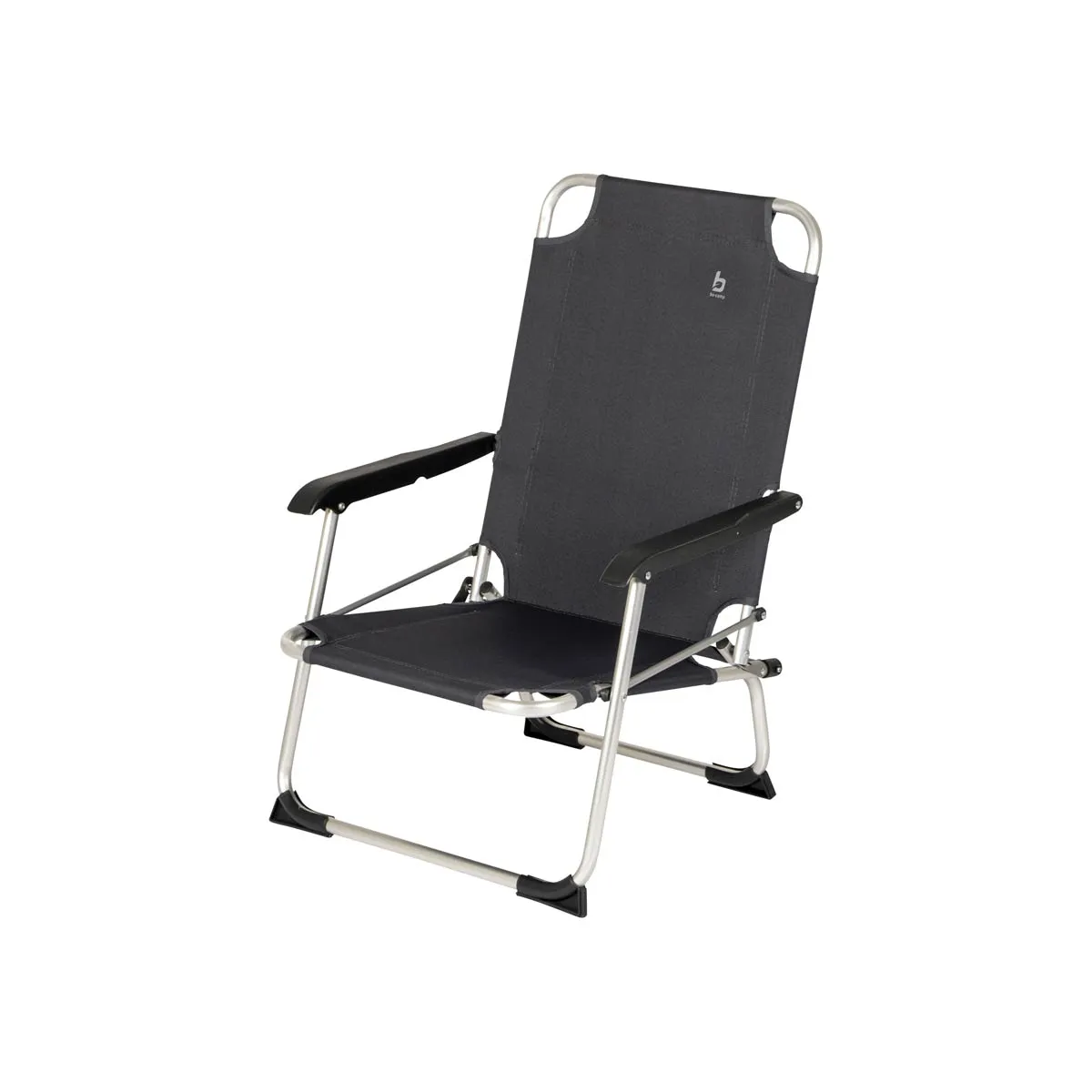 Bo-Camp Beach Chair Copa Rio Beach Aluminium Graphite