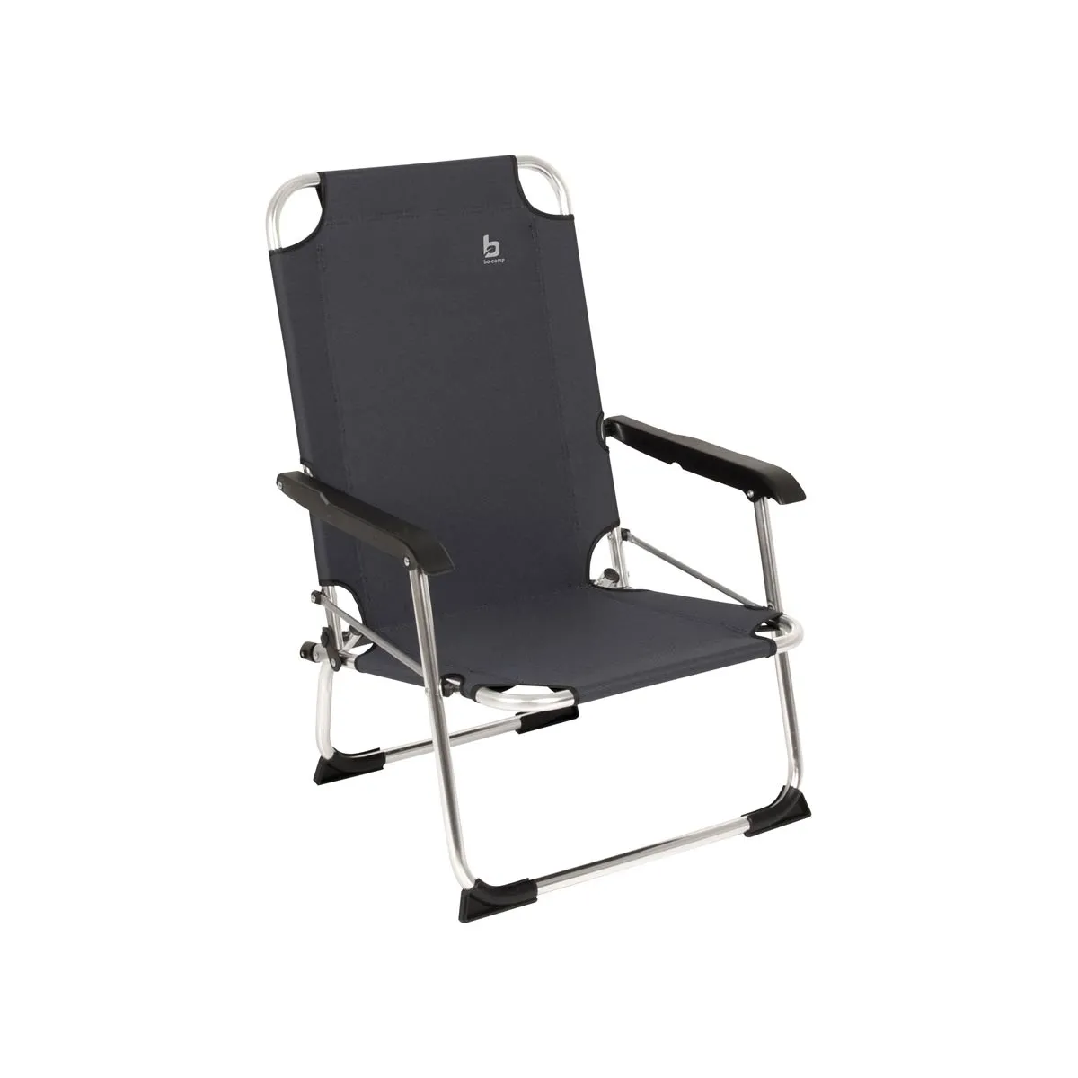 Bo-Camp Beach Chair Copa Rio Beach Aluminium Graphite