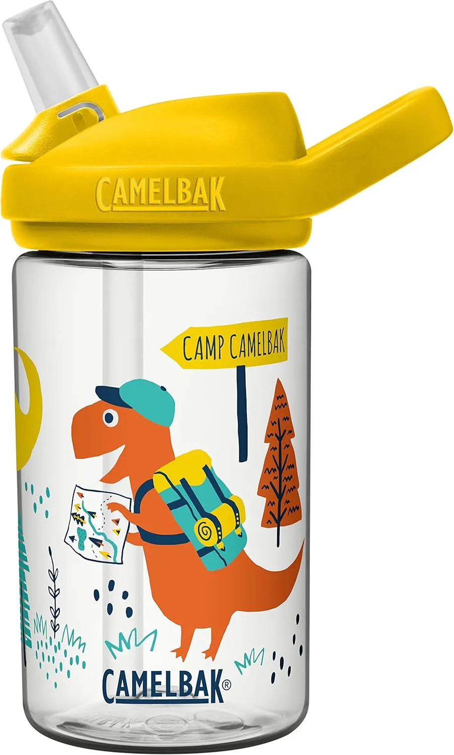 CamelBak Eddy  Kids Bite Valve Straw Tritan Renew Water Bottle