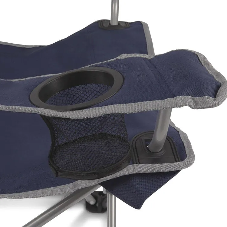 Campsite Camp Chair, Navy with Gray