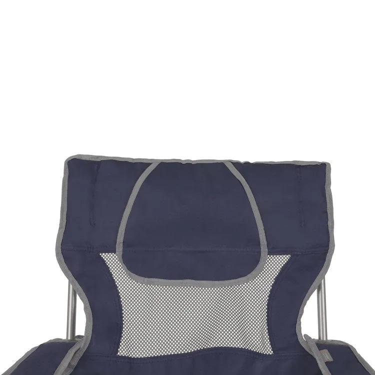 Campsite Camp Chair, Navy with Gray