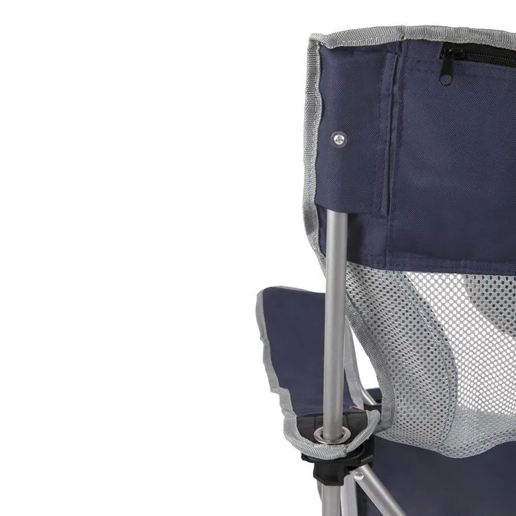 Campsite Camp Chair, Navy with Gray