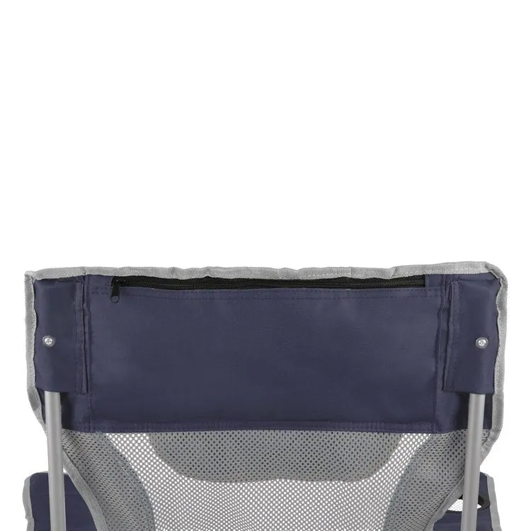 Campsite Camp Chair, Navy with Gray