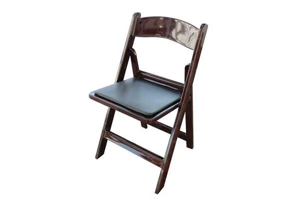 Chair, Mahogany Resin Folding
