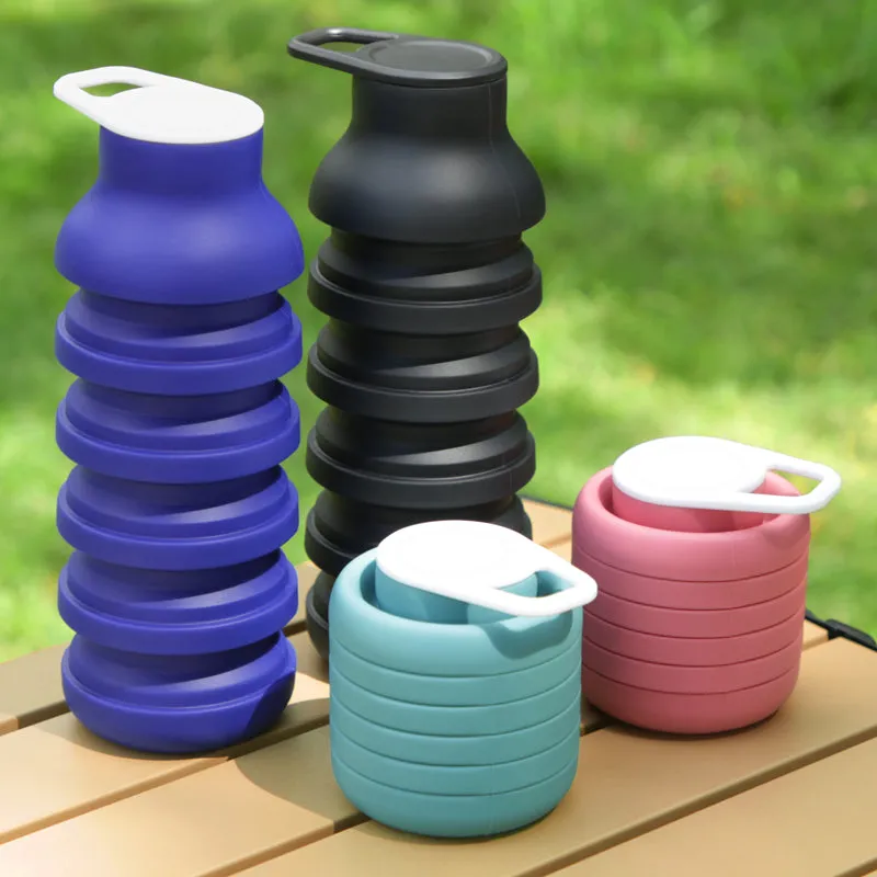 Collapsible Recycled Water Bottle For Travel