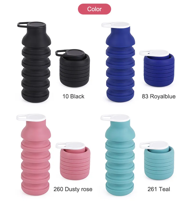 Collapsible Recycled Water Bottle For Travel