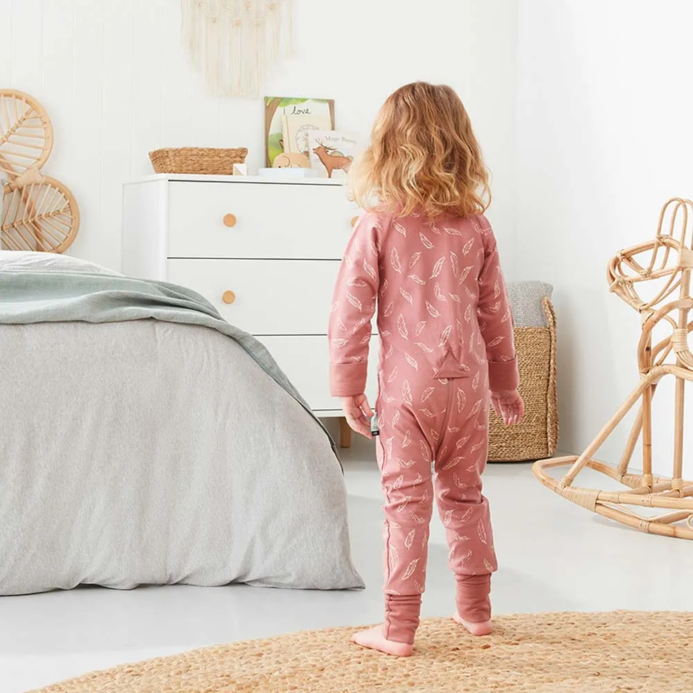 ErgoPouch Long Sleeved Organic Cotton 0.2ToG Sleeper - Quill (12-24 Months)