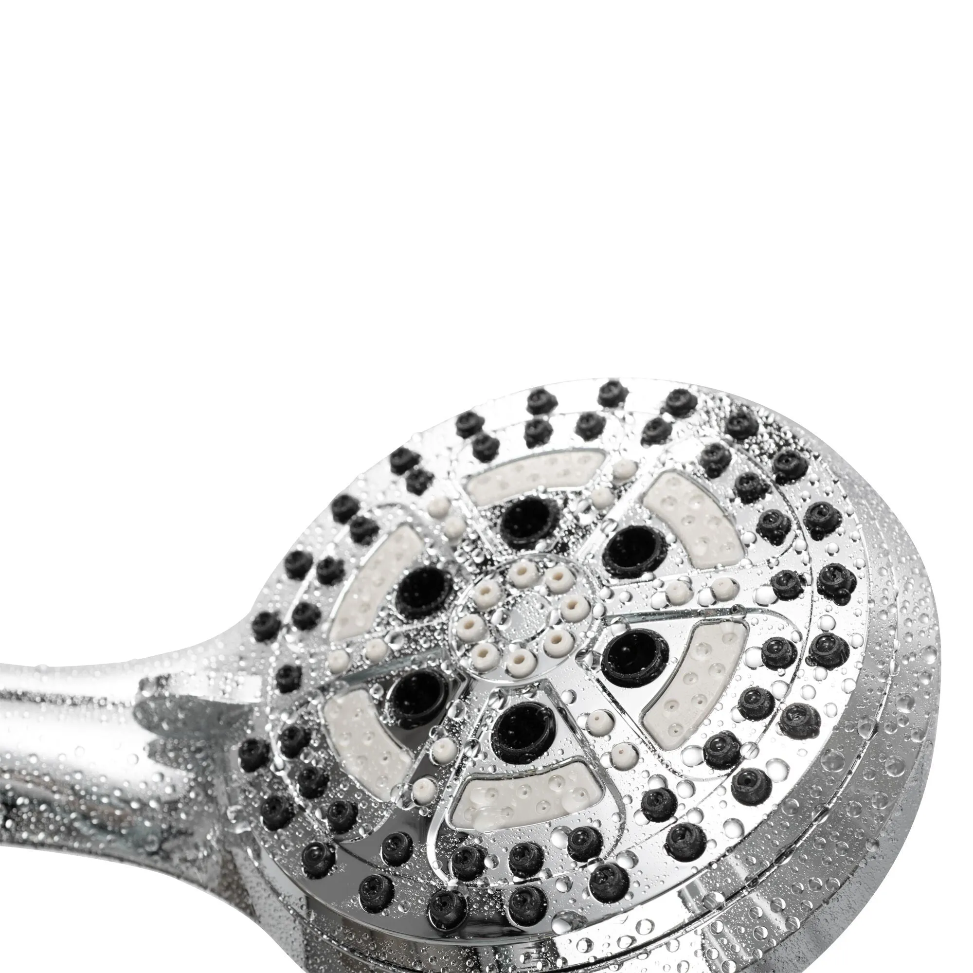 High Pressure Dual Shower Head System - Water Saving Shower Head With 6 Shower Spray Functions