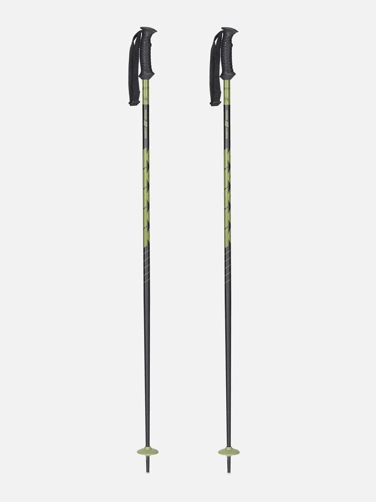 K2 Power Aluminum Ski Poles - Green
