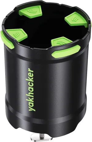 Kayak Cup Holder with Rubber Tab - Multi-Functional and Anti-toppling Cup Holder for Kayak - Phone Holder, Drinks Holder, Fishing Tool, Kayak Track Mount Install