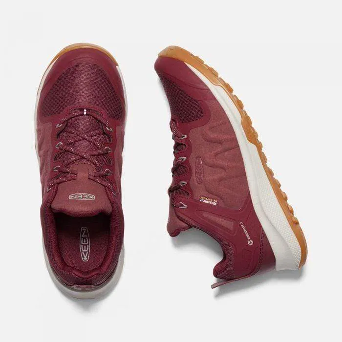 Keen Women's Explore Waterproof Shoes- Tawny Port/ Satellite