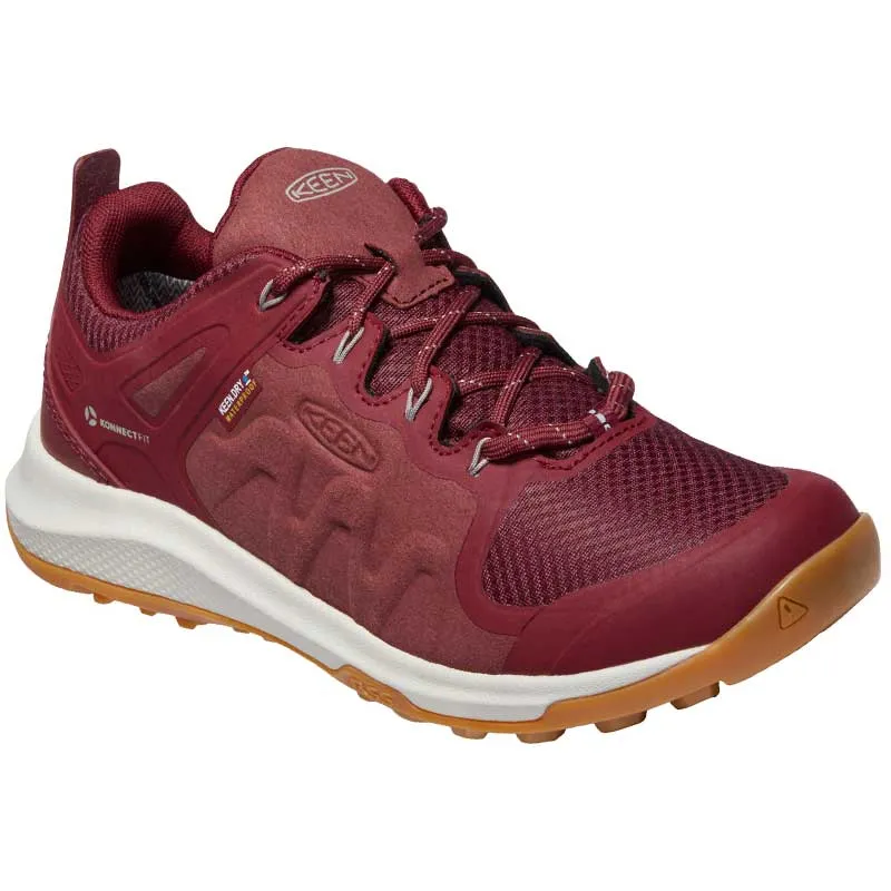 Keen Women's Explore Waterproof Shoes- Tawny Port/ Satellite