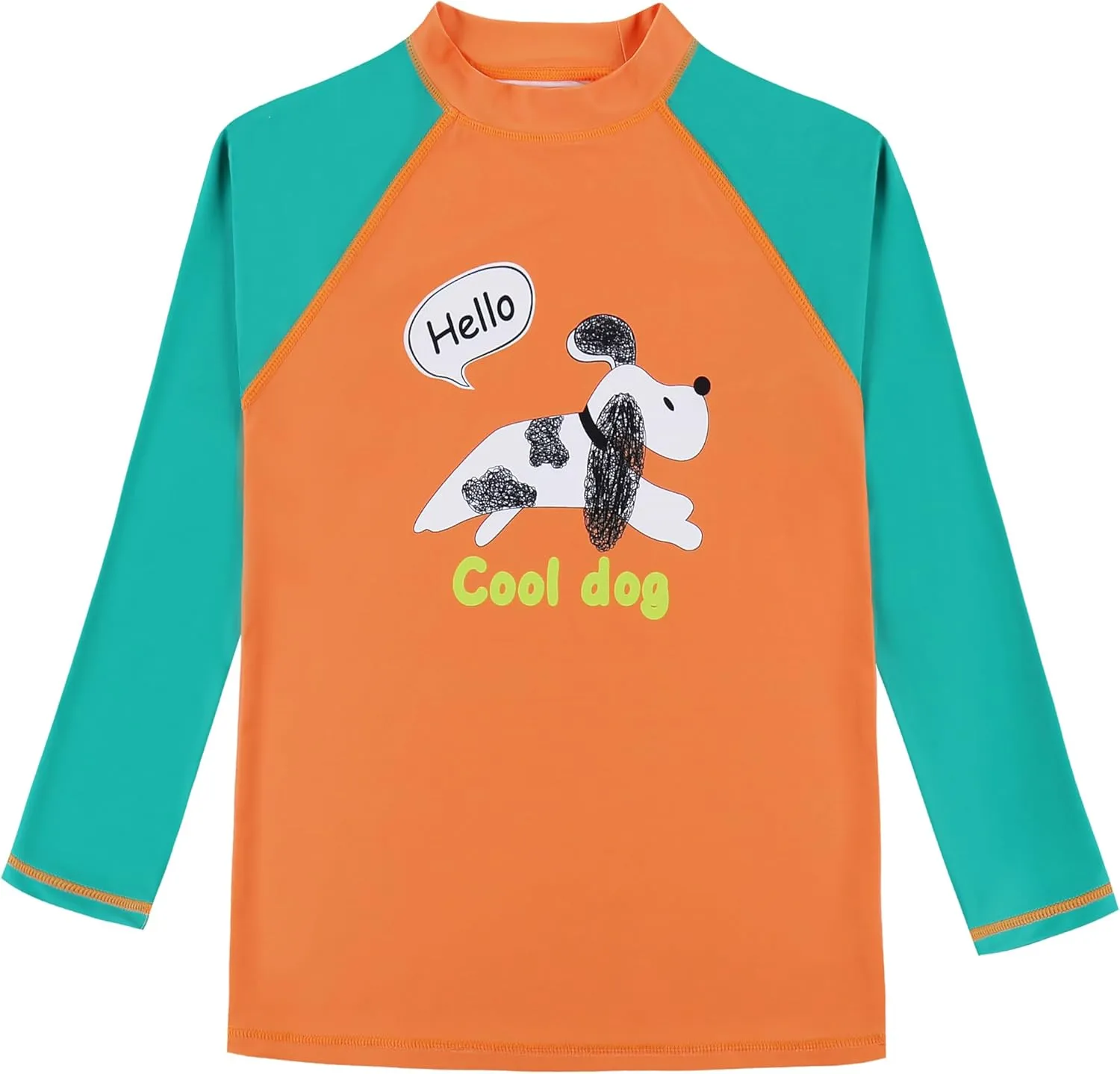 MILANKERR Toddler Boys Rash Guard Sets,Swim Trunks with Compression Liner,Swim Shirt Sets