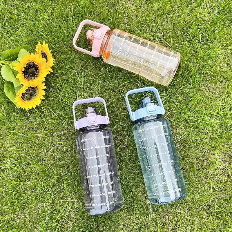 Motivational Water Bottle With Time Labeling(SA2408-221)