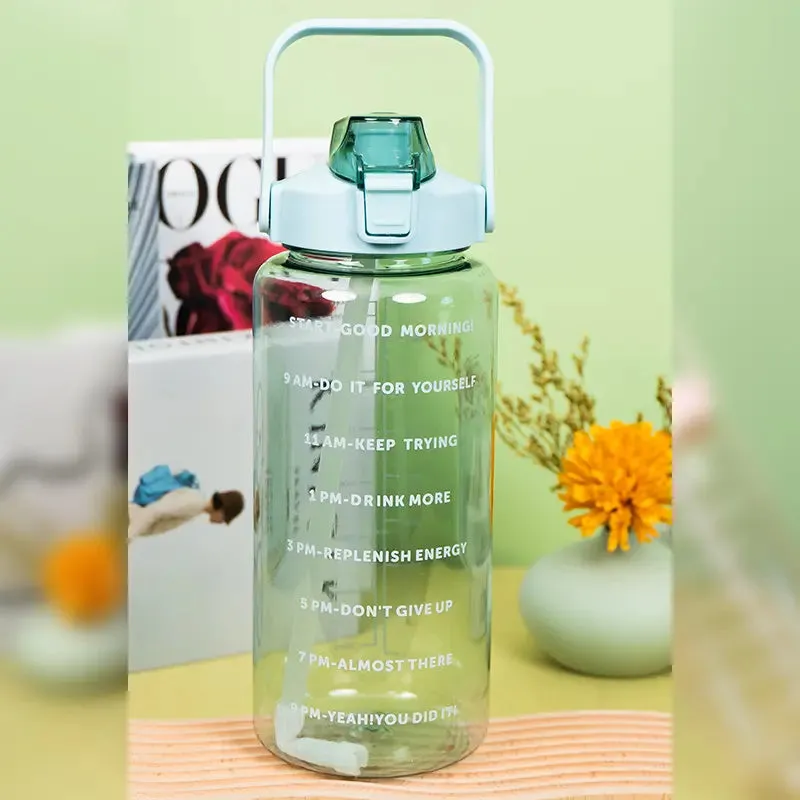 Motivational Water Bottle With Time Labeling(SA2408-221)