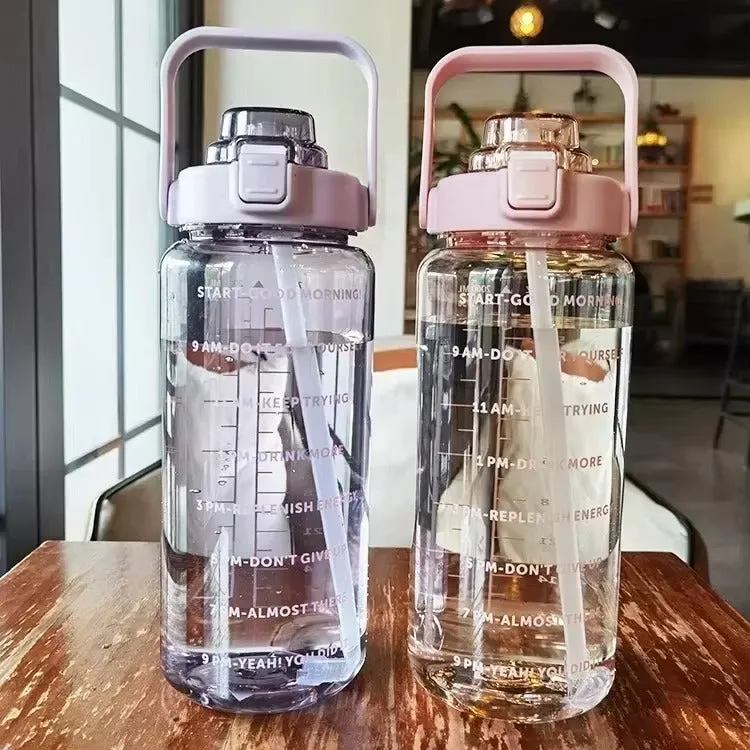 Motivational Water Bottle With Time Labeling(SA2408-221)