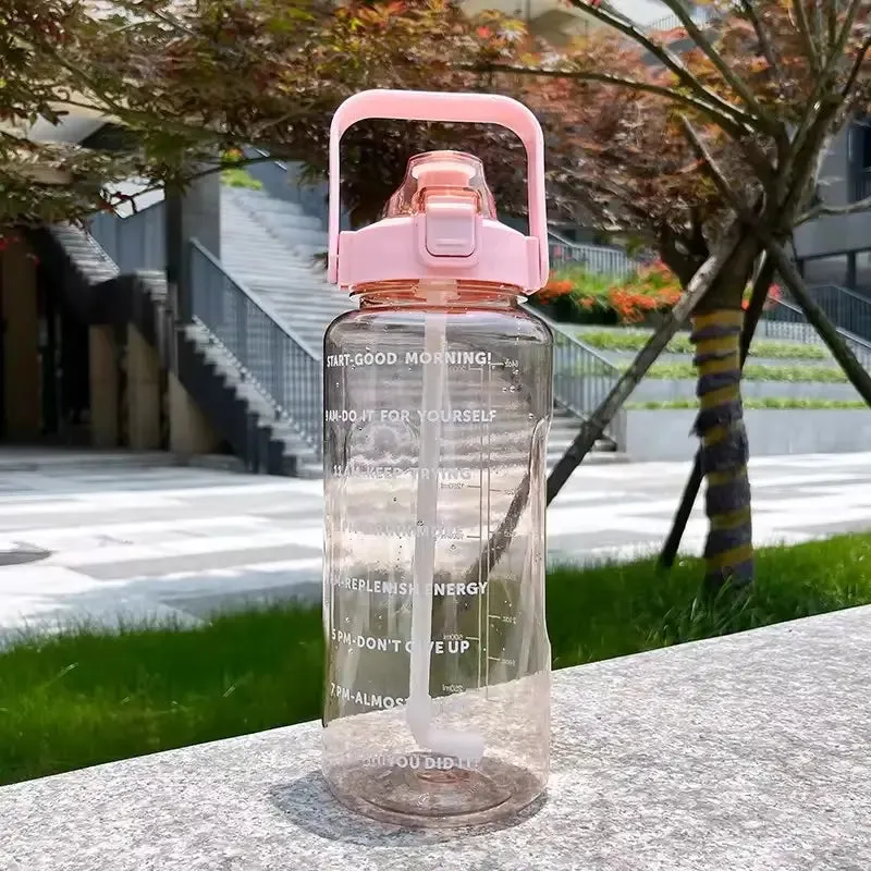 Motivational Water Bottle With Time Labeling(SA2408-221)