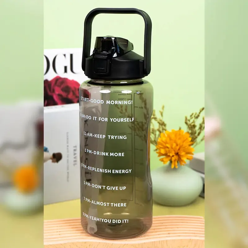 Motivational Water Bottle With Time Labeling(SA2408-221)