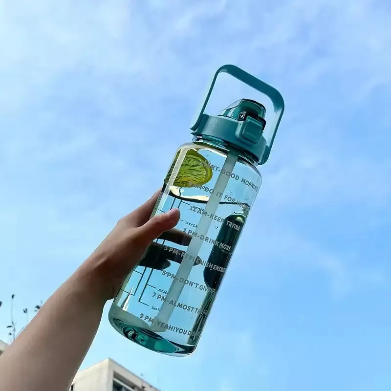 Motivational Water Bottle With Time Labeling(SA2408-221)