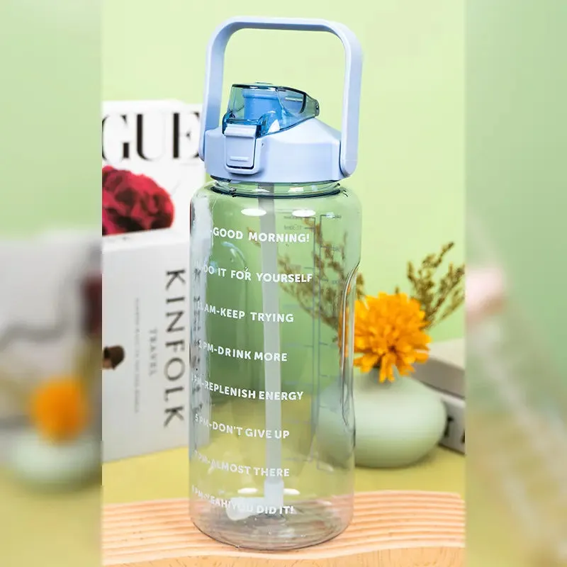Motivational Water Bottle With Time Labeling(SA2408-221)
