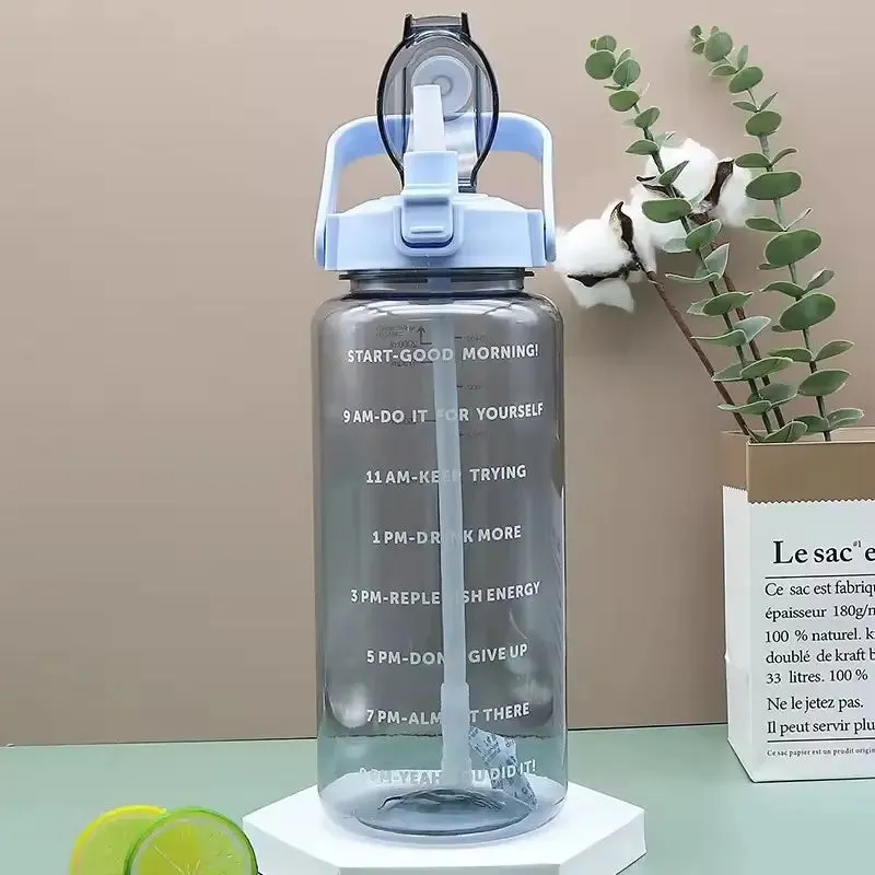 Motivational Water Bottle With Time Labeling(SA2408-221)