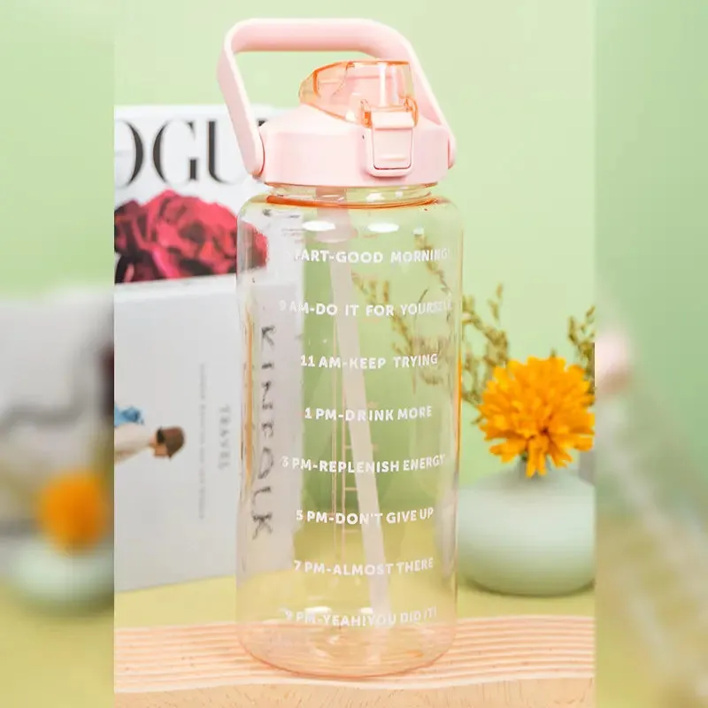 Motivational Water Bottle With Time Labeling(SA2408-221)
