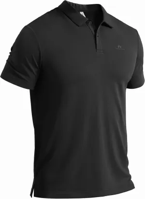 Pioneer Camp Men's Golf Shirt UPF 50  Quick Dry Polo Shirts Short Sleeve Moisture Wicking Performance Tees Collar Work Shirts