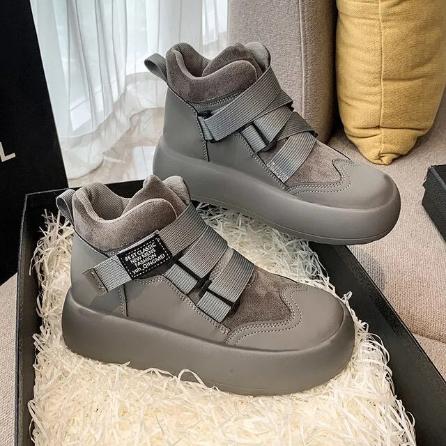 Platform Snowing Boots For Women