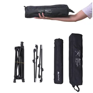 Portable Folding Aluminum Camp Table - Outdoor Camping, Picnic, Tactical Gear, Card Table
