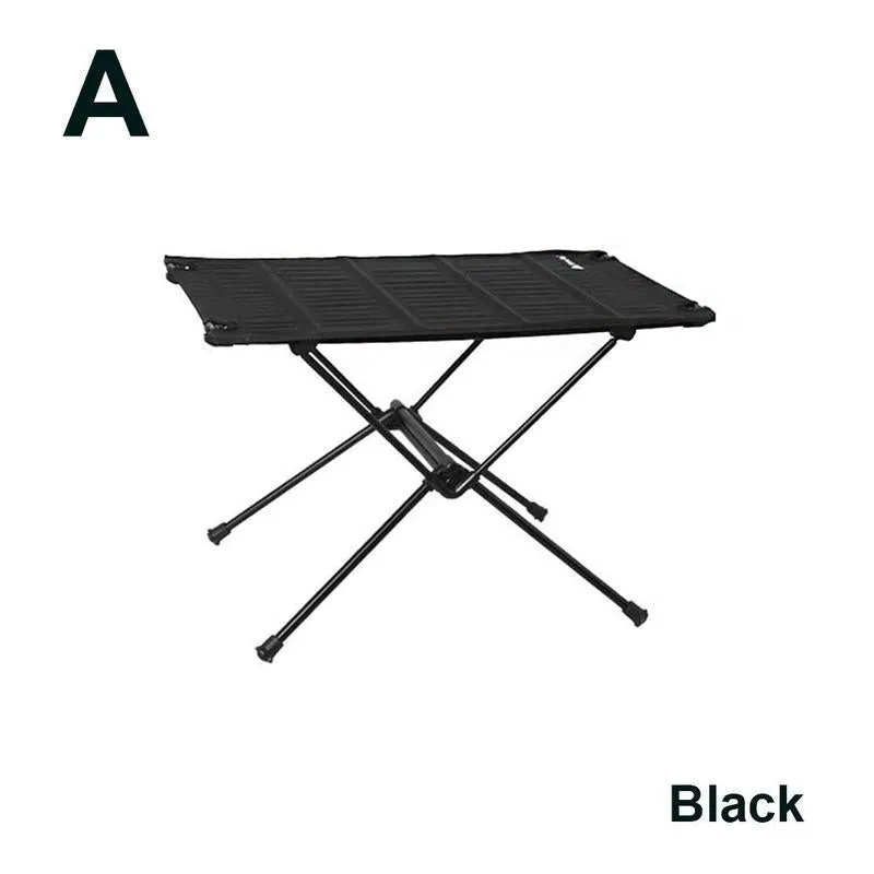 Portable Folding Aluminum Camp Table - Outdoor Camping, Picnic, Tactical Gear, Card Table