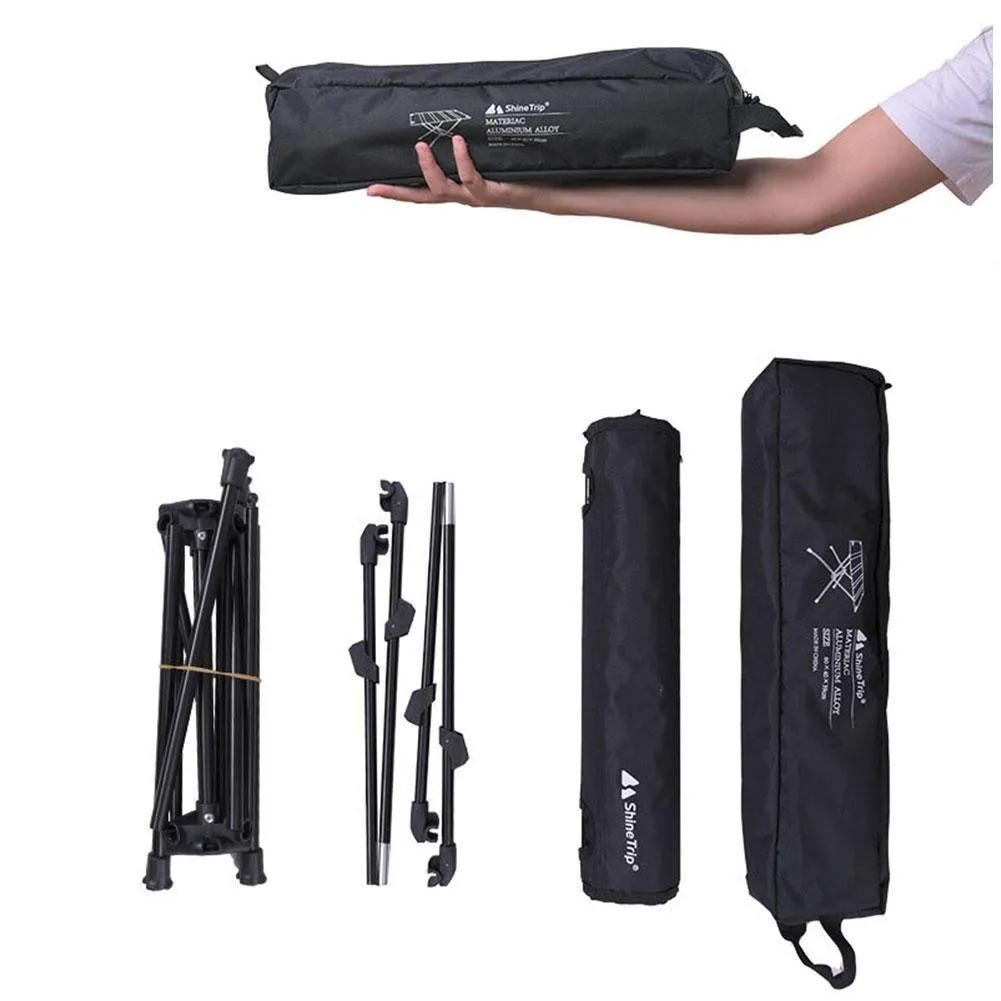 Portable Folding Aluminum Camp Table - Outdoor Camping, Picnic, Tactical Gear, Card Table