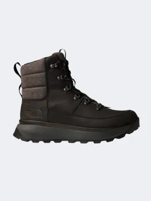 The North Face Bergen Leather Waterproof Men Lifestyle Shoes Black