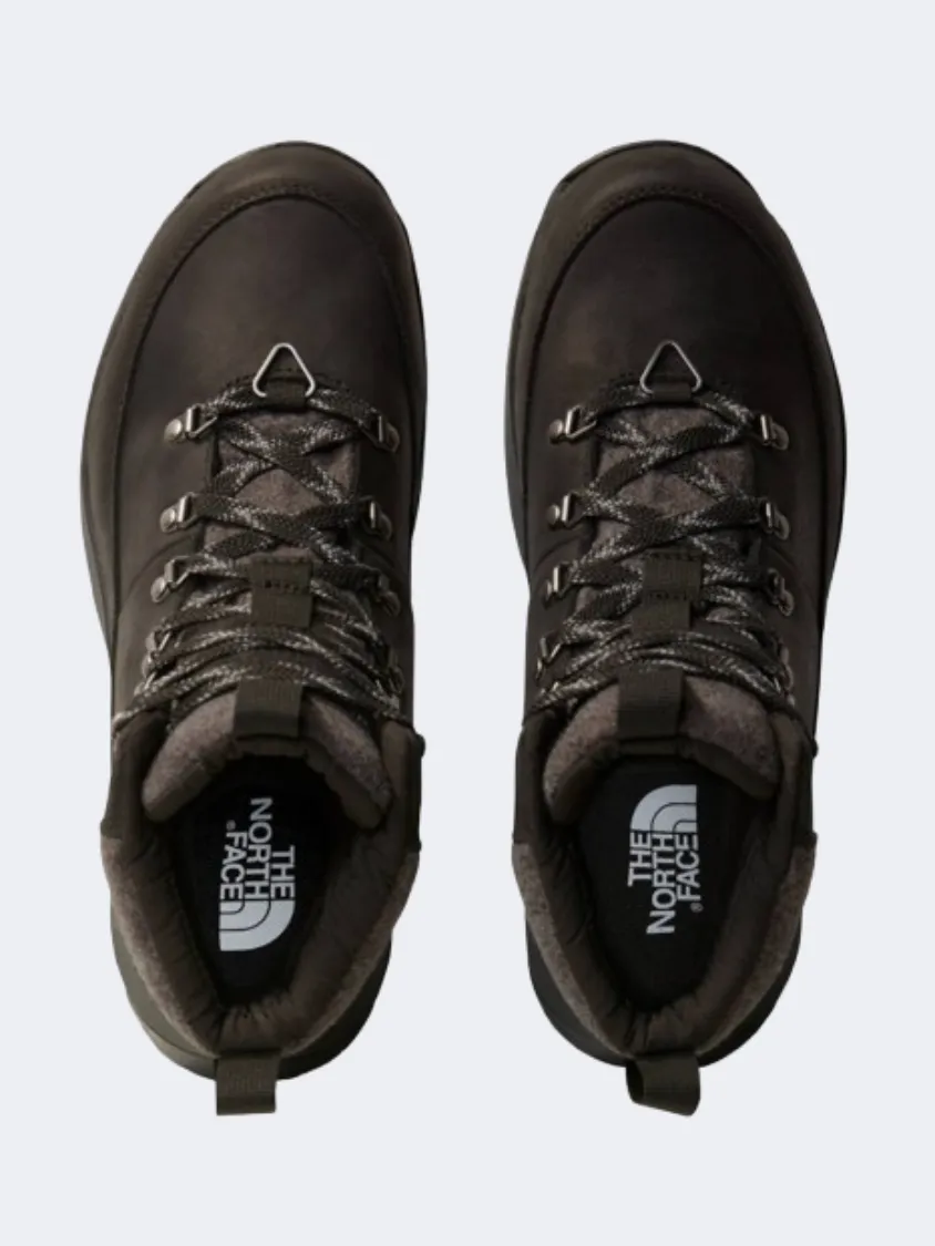 The North Face Bergen Leather Waterproof Men Lifestyle Shoes Black