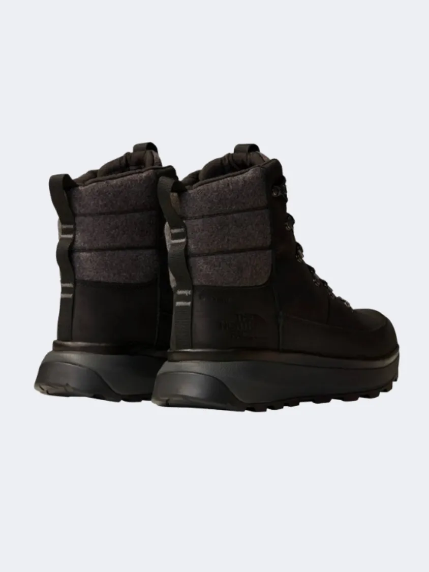 The North Face Bergen Leather Waterproof Men Lifestyle Shoes Black